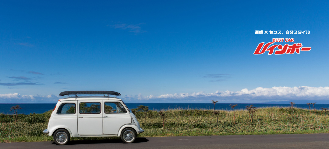直感×センス、自分スタイル、ベストカーレインボー