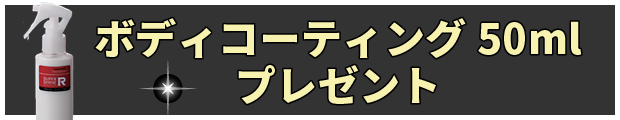 ボディコーティング50ml　プレゼント